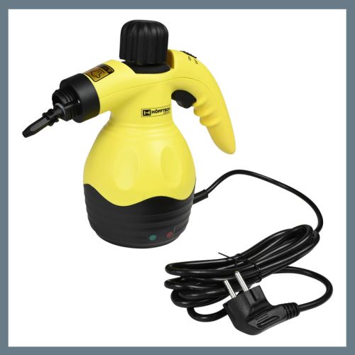 Höfftech parni čistilec 1000W + 9 dodatkov 012466