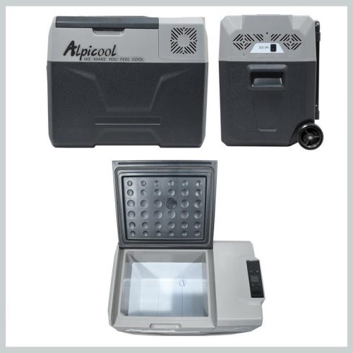 Avtomobilski kompresorski hladilnik – FREEZE 40L, 12/24V in 230V, -18 °C 07084