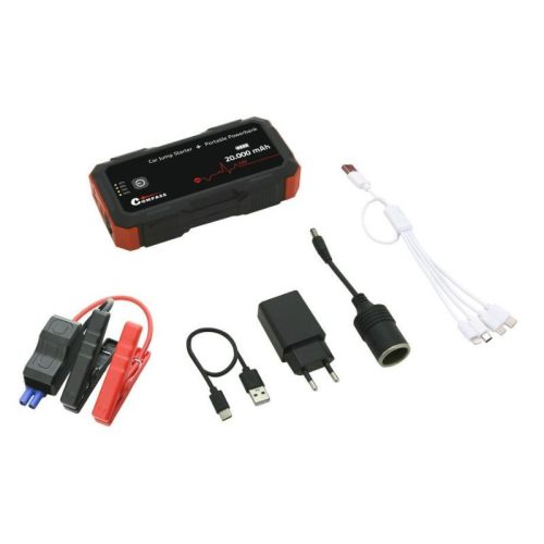 Powerbank z zagonsko funkcijo (JUMP STARTER) – 20 000 mAh, 2000A 07164