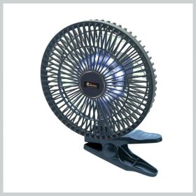   Avtomobilski ventilator s polnilno baterijo in osvetlitvijo SILENT 07230
