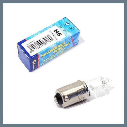 Halogenska avtomobilska žarnica H6 12V 6W BaX9s 08416
