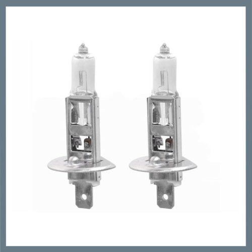Halogen avtomobilska žarnica – H1, 12V, 55W, P14,5s, z UV-filtrom, 2 kos 08424