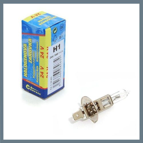 H1 24V 70W P14,5s halogenska avtomobilska žarnica – z UV filtrom 08463