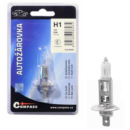 H1 12V 55W halogenska avtomobilska žarnica – 1 kos 08603