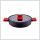 Perfect Home Aluminijasta rešetka s stekleno pokrovko, ki se ne prijema, Straight Line, 28 cm, indukcija 10472