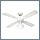 Farelek BALI stropna ventilatorska svetilka 50W 112420