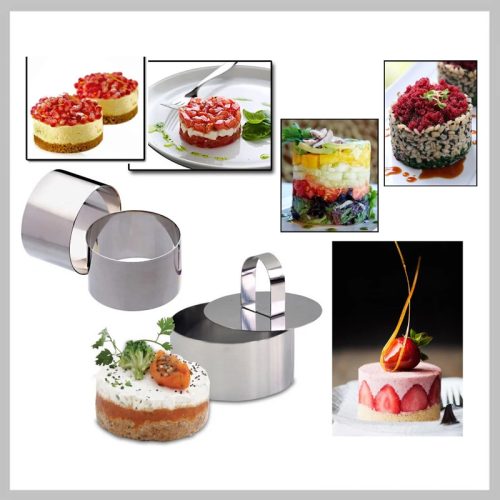 Perfect Home Komplet za oblikovanje hrane, okrogel, s stiskalnikom 12174