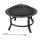 Fire Pit TAAL z rešetko za žar in pokrovom 13016