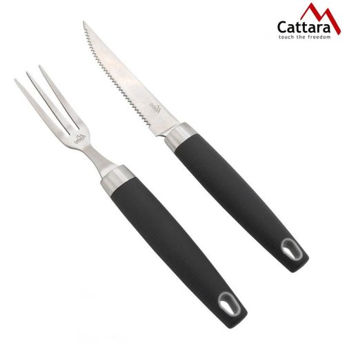 Komplet jedilnega pribora za žar SHARK 24 cm – 13079