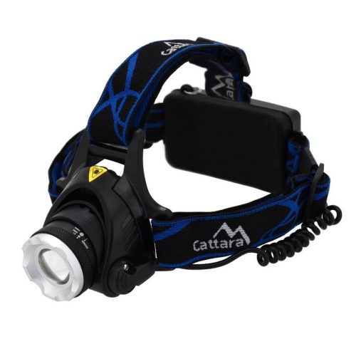 LED čelna svetilka ZOOM – 570 lm, črna 13123