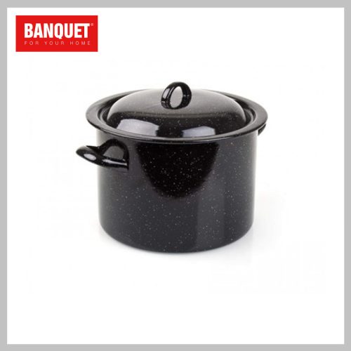 BANQUET emajliran lonec s pokrovom, 3 l 13VEFP18