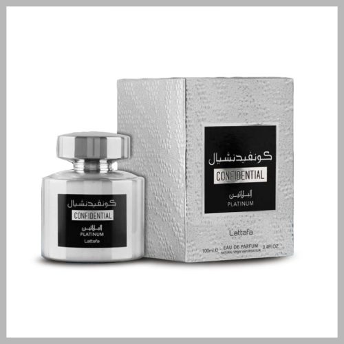 Lattafa Confidential Platinum Moški parfum, parfumska voda, 100 ml 143368