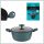 Perfect Home Sea Line aluminijasta ponev s steklenim pokrovom 28cm, 6,1L, indukcija 15352
