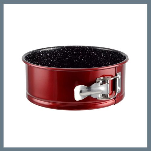 Perfect Home Kovinska pločevina za torte Red Line z zaponko 18 cm 19119