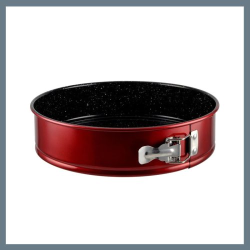 Perfect Home Kovinska pločevina za torte Red Line z zaponko 28 cm 19125
