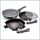 Berlinger Haus Metallic Line Carbon Set ponvic za cvrtje 270220230134