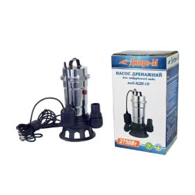 DNIPRO črpalka za odpadne vode iz nerjavečega jekla 2750BT