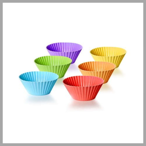 Komplet silikonskih skodelic za peko CULINARIA 7,5 cm, 6 kosov 312604290