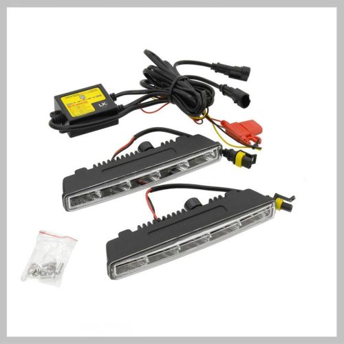 Dnevne luči 5 HIGH POWER LED – 12/24 V, komplet 2 kosov 33550