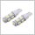 Avtomobilska LED žarnica 9 SUPER LED – 12V T10, bela (komplet 2 kosov) 33719