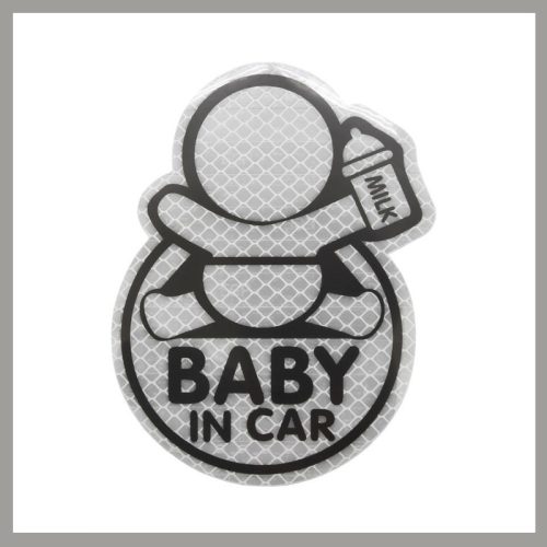 „Baby in Car“ odsevna nalepka 34320