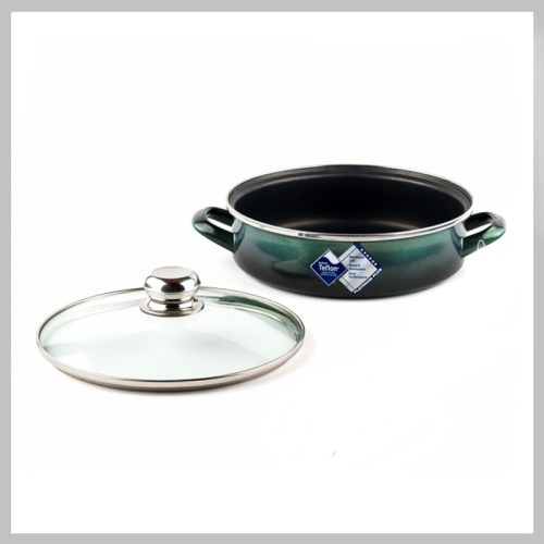 Platinum FÜLES Teflonska ponev s steklenim pokrovom 26 cm - 3,25 L 5991559923412