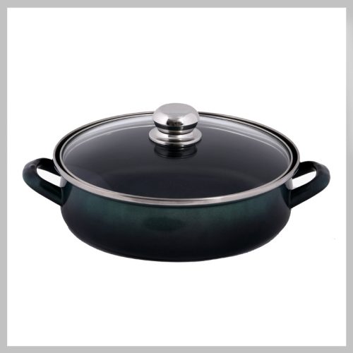 Bonyhádi Platinum ponev s teflonsko prevleko in steklenim pokrovom – 28 cm, 4,25 l (EAN: 5991559923511)