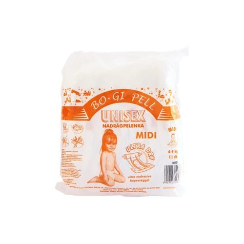 Bo-Gi Pell plenice hlačke – unisex MIDI velikost – 4–9 kg – 11 kosov 5999883553077