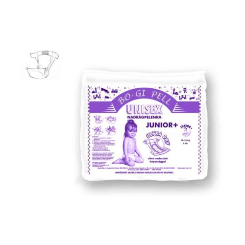 Bo-Gi Pell plenice hlačke – unisex JUNIOR+ velikost – 16–30 kg – 9 kosov 5999883553268