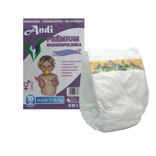 Andi Premium plenice – velikost MAXI – 7–16 kg – 10 kosov 5999885708536