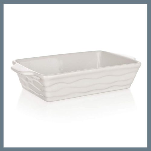 BANQUET Pravokotna posoda za peko CULINARIA Bela 20,5 x 12 cm 60ZF01