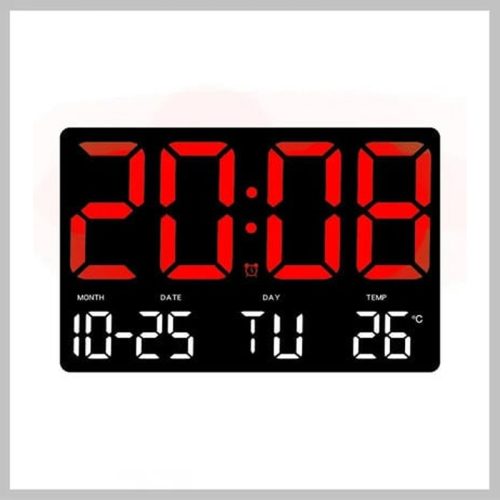 Veliki zaslon LED digitalna ura – datum čas temperatura 6386428