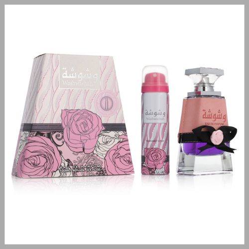 Washwashah Eau de Parfum 100ml + dezodorant v spreju 50ml by Lattafa 100ml - arabski parfum 6456874097129