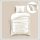 Satenasto pregrinjalo 140x220 SHIE WHITE 8720578108626