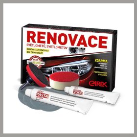 CAREX RENOVACE Komplet za obnovo žarometov 90708