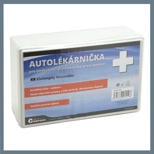Plastična prva pomoč – velikost I, v skladu z Uredbo 206/2018. (MK) 91519