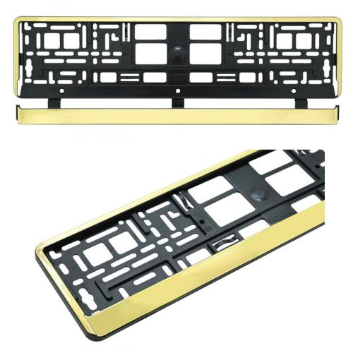GOLD STRIP nosilec za registrsko tablico – 91572