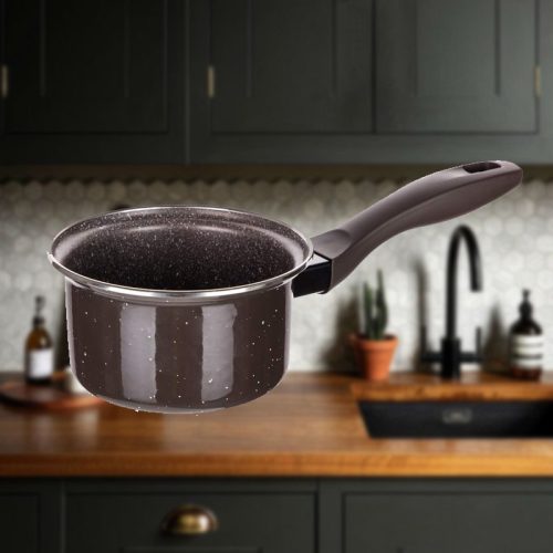 BANQUET Lonec iz nerjavečega jekla z ročajem GRANITE DARK BROWN 14 x 6,5 cm 13702001