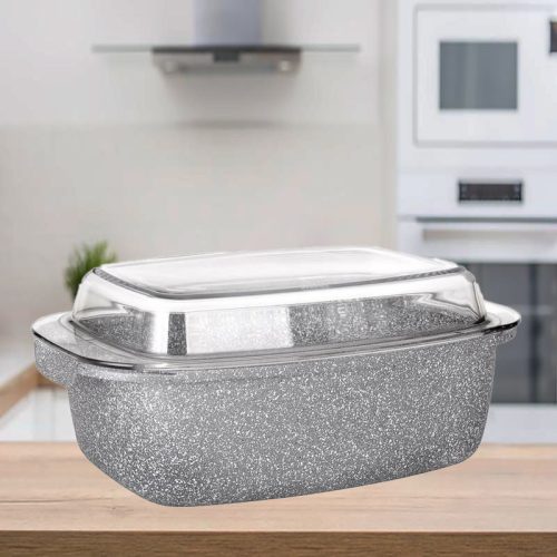Aluminijasti pekač s pokrovom GRANITE 32,5 x 21 x 11 cm 5,7 L , 40051332