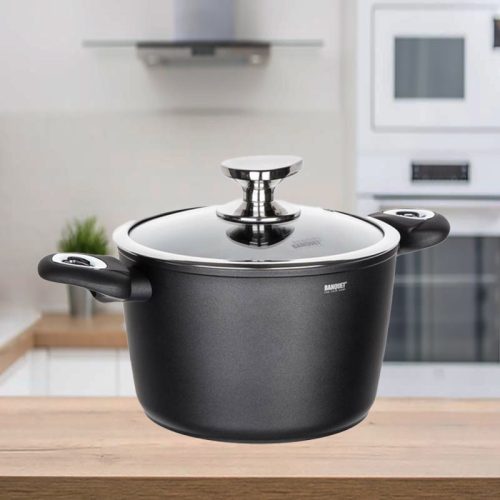 Aluminijasti lonec MATTE DARK Grey 3,6l 20cm, 40052517