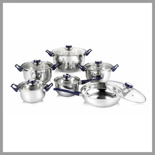 VETRO-PLUS CELESTE 12-delni set posode za večerjo 48726512