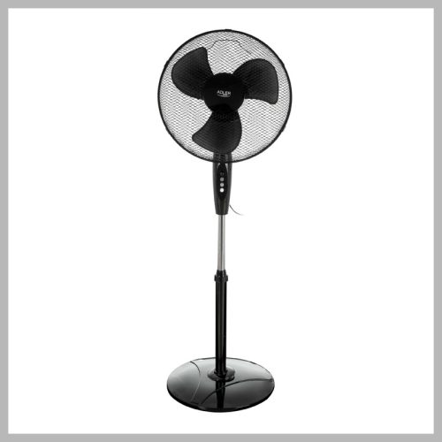 Adler Stoječi ventilator - 40 cm, 90W, črn - AD7323b