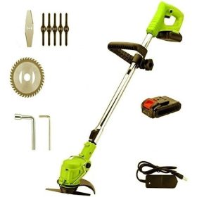 24V akumulatorska kosilnica in krtača