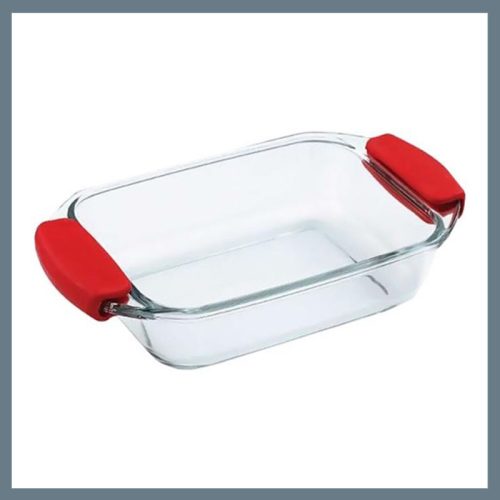 Bergner jenai steklena posoda s silikonskim pokrovom, 2,2 L BG-2001005