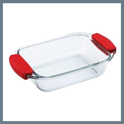 Bergner jenai steklena posoda s silikonskim pokrovom, 1,6 L BG-2001006