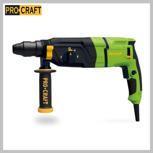 Procraft BH1100DFR – Kombinirano kladivo za vrtanje in dletenje | 900 W, 3,2 J, SDS-Plus