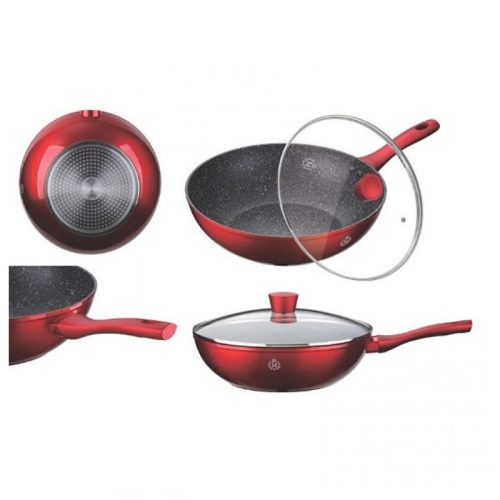 Bachmayer 30 cm Wok s pokrovom BM-1030-30