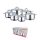Bachmayer 12-delni set posode iz inoxa BM-15235