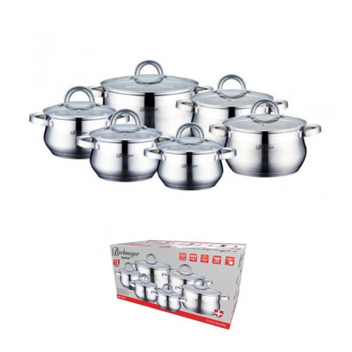 Bachmayer 12-delni set posode iz inoxa BM-15235