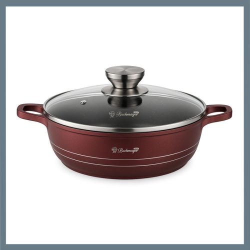 Bachmayer Shaker na nogah, bordo - 36 cm, 8,5 litra BM-7400-36